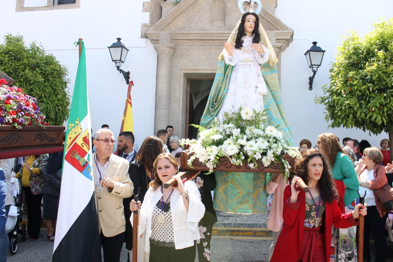 Imágenes de la celebración del Domingo de Resurrección con el que se ha dado por finalizada la Semana Santa en Valverde de Leganés (21-04-2019)