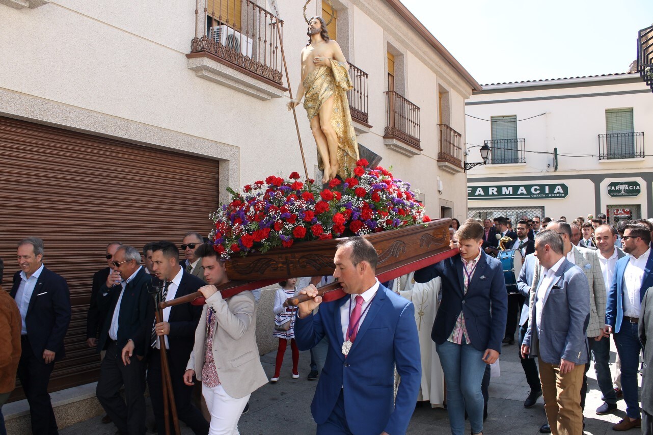 Imágenes de la celebración del Domingo de Resurrección con el que se ha dado por finalizada la Semana Santa en Valverde de Leganés (21-04-2019)