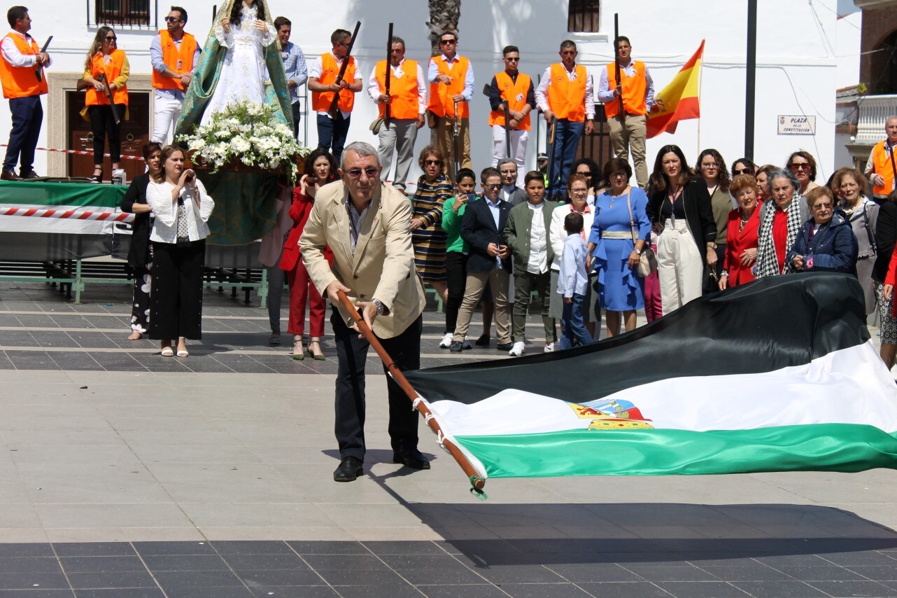 Imágenes de la celebración del Domingo de Resurrección con el que se ha dado por finalizada la Semana Santa en Valverde de Leganés (21-04-2019)