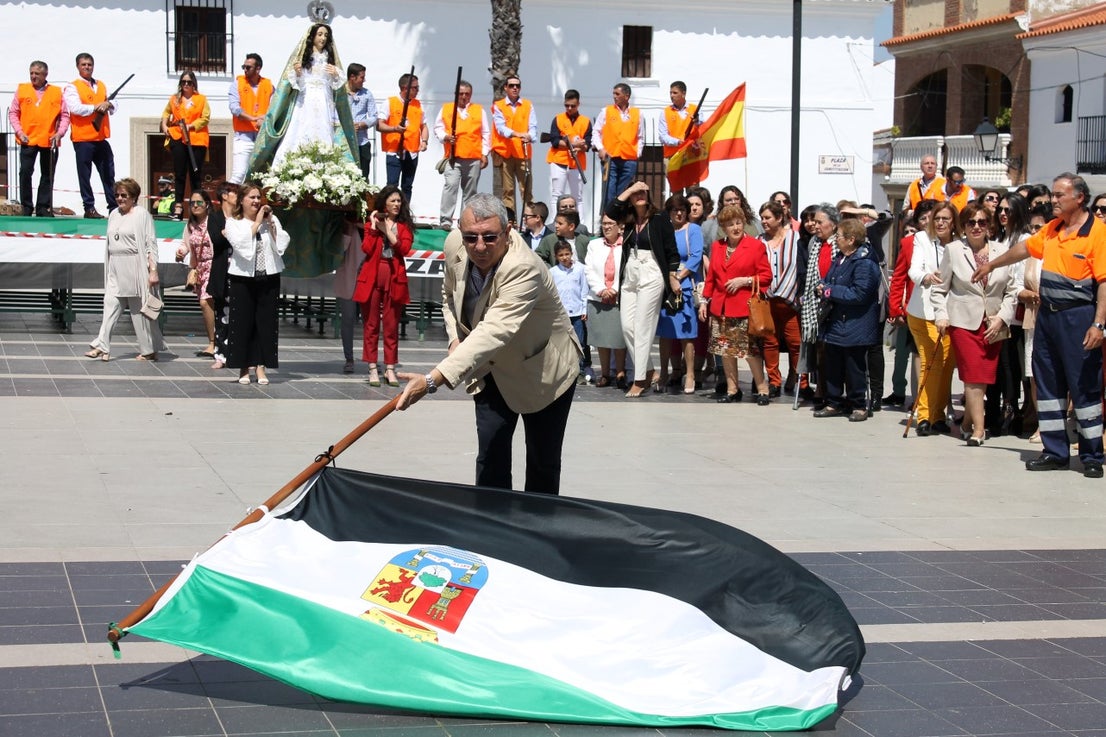 Imágenes de la celebración del Domingo de Resurrección con el que se ha dado por finalizada la Semana Santa en Valverde de Leganés (21-04-2019)