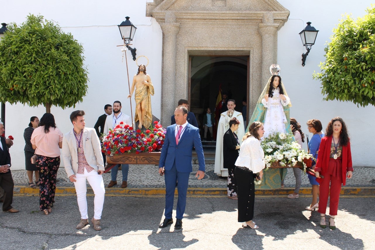 Imágenes de la celebración del Domingo de Resurrección con el que se ha dado por finalizada la Semana Santa en Valverde de Leganés (21-04-2019)