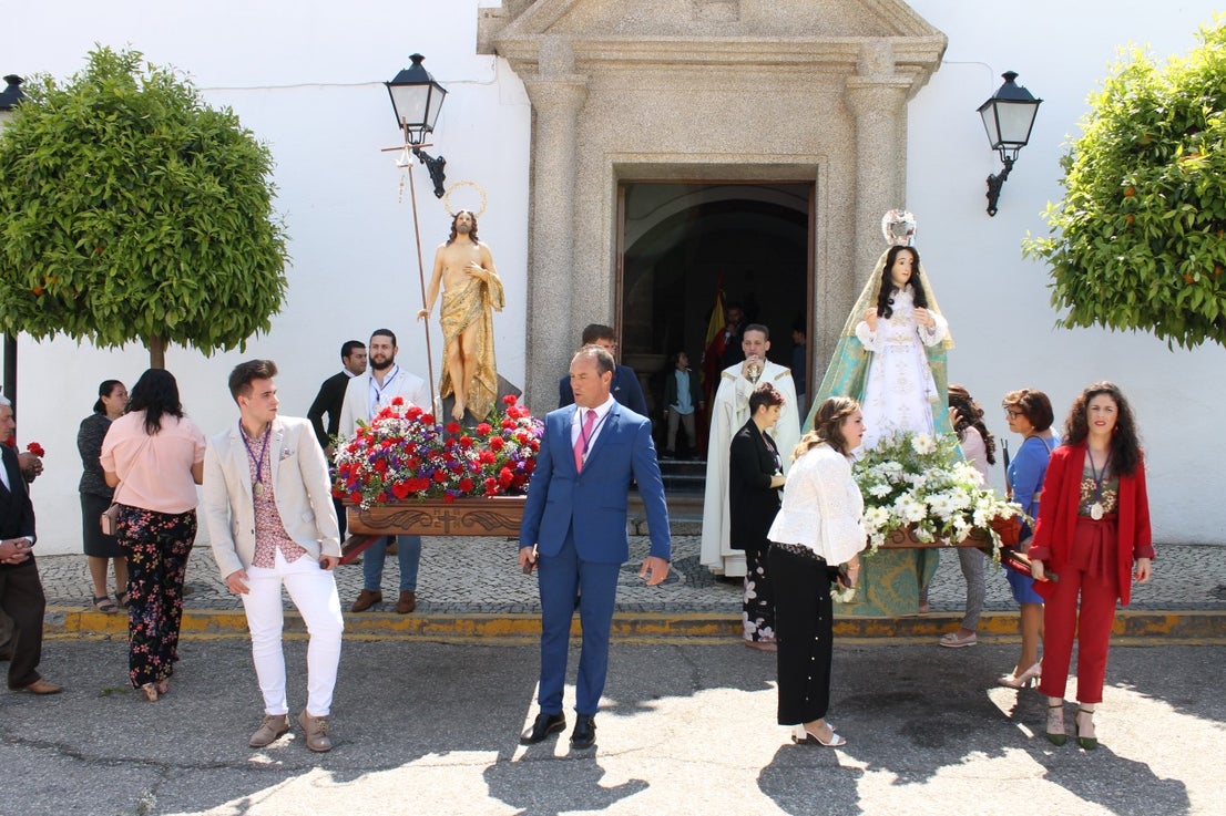 Imágenes de la celebración del Domingo de Resurrección con el que se ha dado por finalizada la Semana Santa en Valverde de Leganés (21-04-2019)