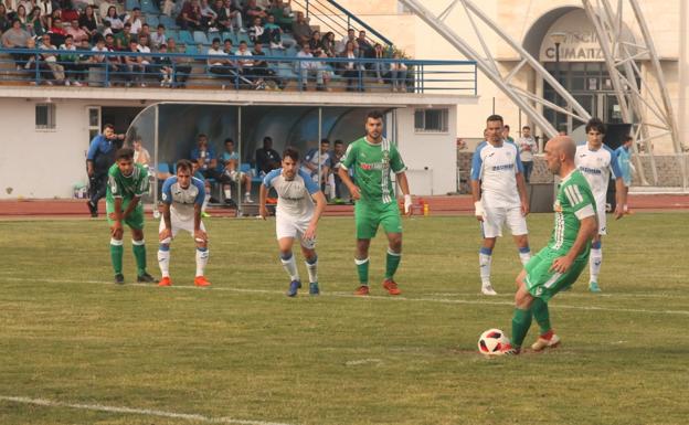 Penalti transformado por Aitor que supuso el 3-1