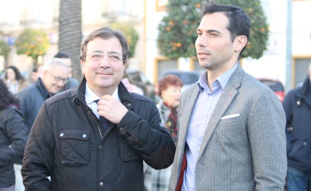 Guillermo Fernández Vara y Manuel Borrego, dos vencedores en las últimas elecciones