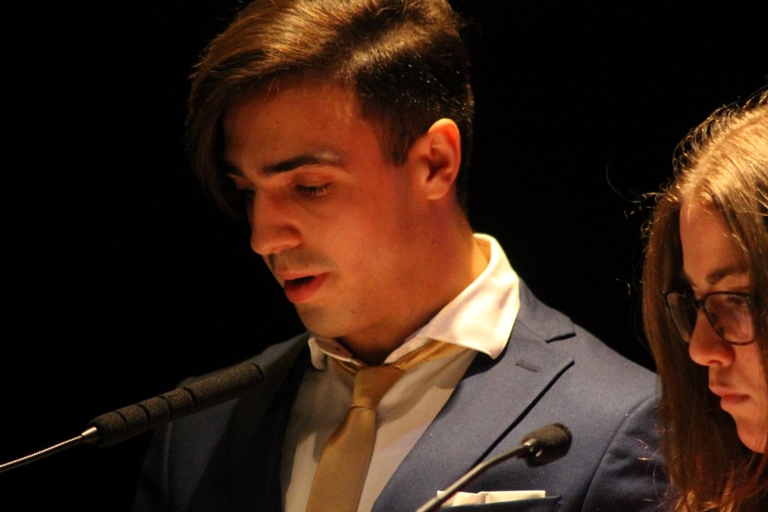 Algunas imágenes de la graduación del IES 'Campos de San Roque' celebrada en la Casa de la Cultura (07-06-2019)