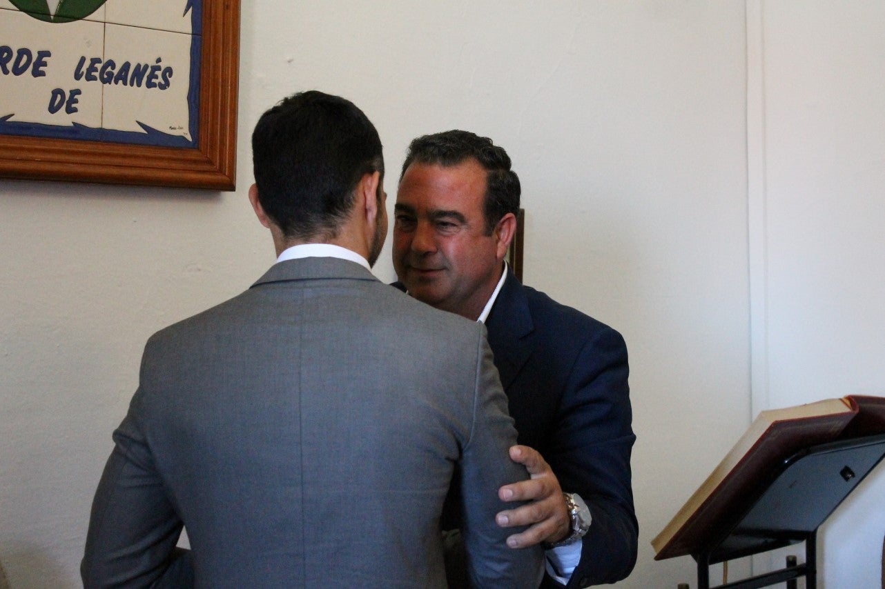 Imágenes del acto de investidura de Manuel Borrego como nuevo alcalde del Ayuntamiento de Valverde de Leganés (15-06-2019)