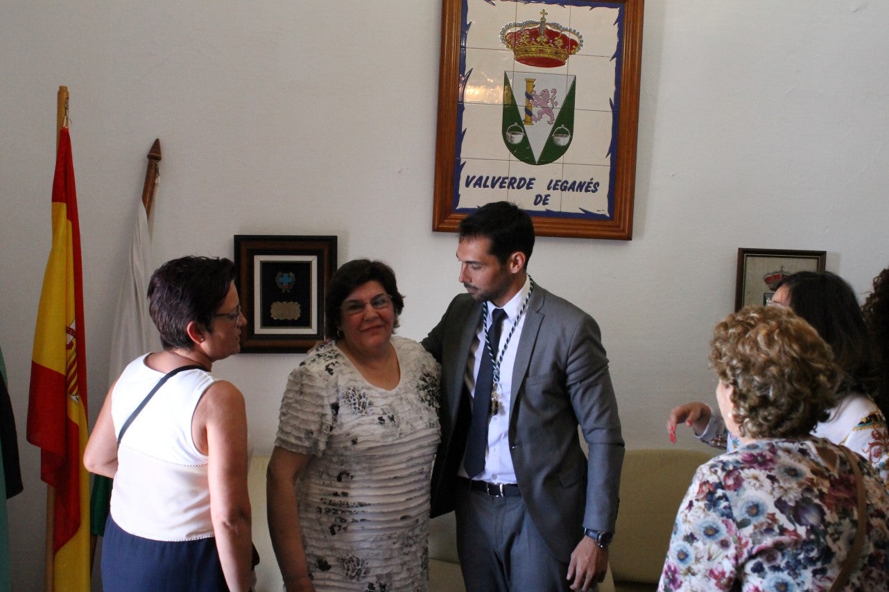 Imágenes del acto de investidura de Manuel Borrego como nuevo alcalde del Ayuntamiento de Valverde de Leganés (15-06-2019)