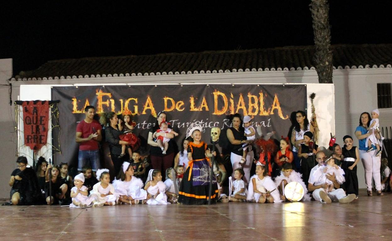 Desfile infantil de 'La Diabla' del año pasado