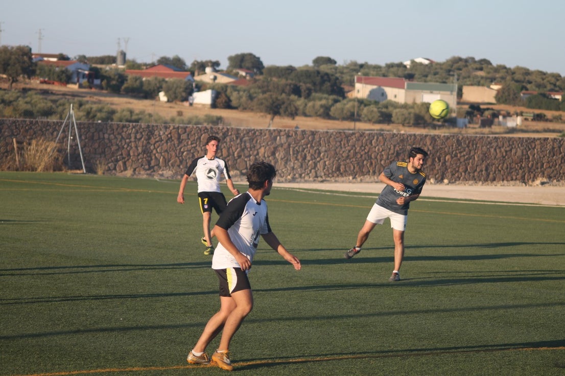 Algunas imágenes de la final y el tercer y cuarto puesto del torneo de verano de fútbol 7 disputado en Valverde de Leganés (01-08-2019)