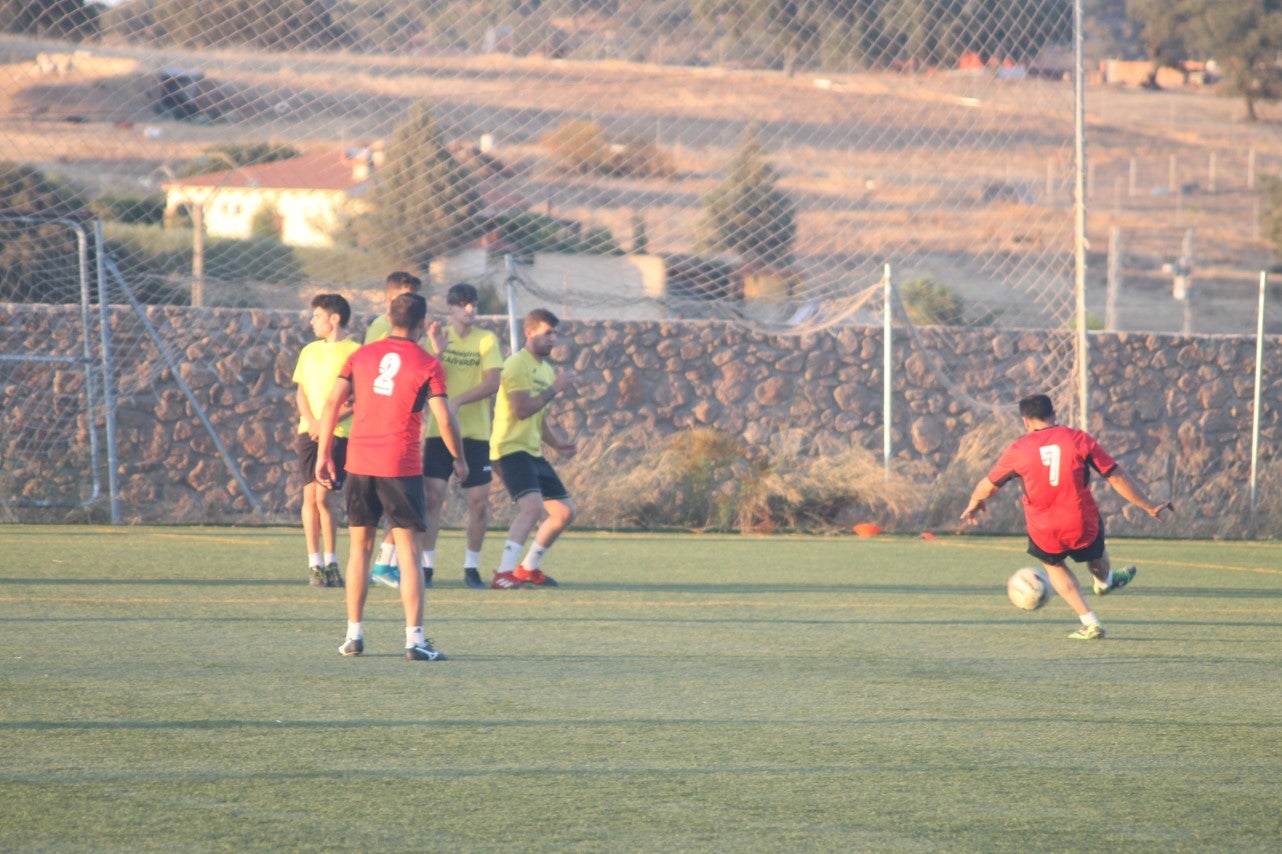 Algunas imágenes de la final y el tercer y cuarto puesto del torneo de verano de fútbol 7 disputado en Valverde de Leganés (01-08-2019)