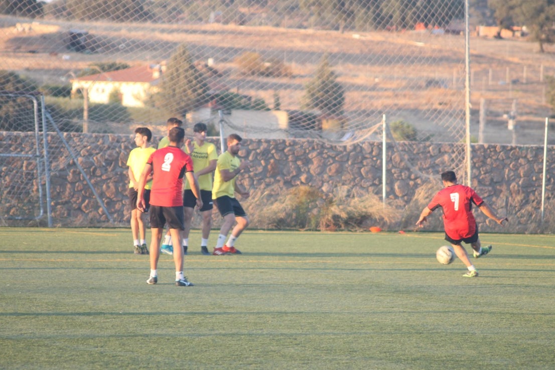 Algunas imágenes de la final y el tercer y cuarto puesto del torneo de verano de fútbol 7 disputado en Valverde de Leganés (01-08-2019)