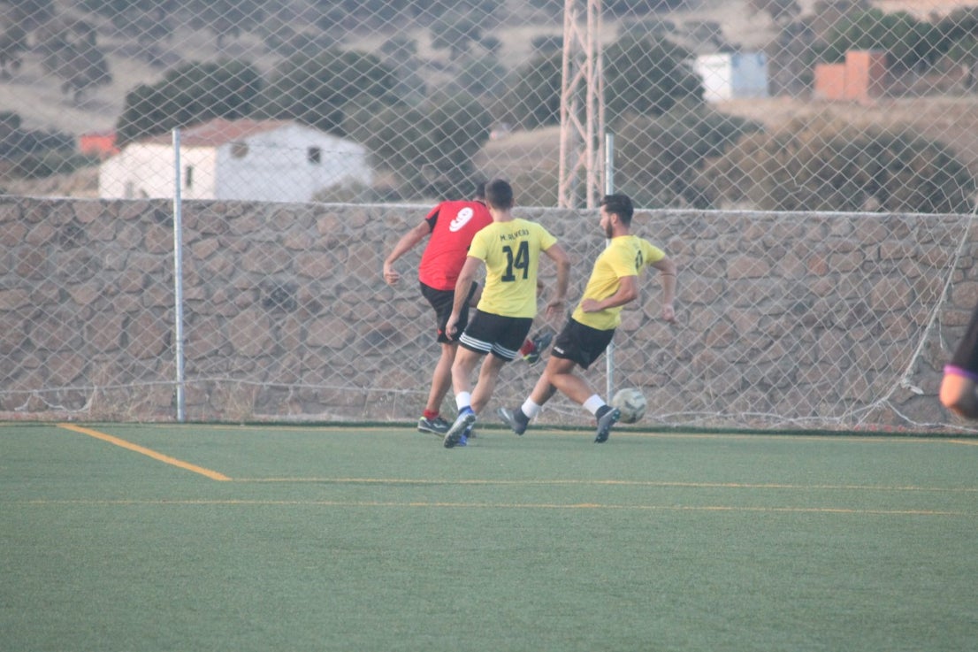 Algunas imágenes de la final y el tercer y cuarto puesto del torneo de verano de fútbol 7 disputado en Valverde de Leganés (01-08-2019)