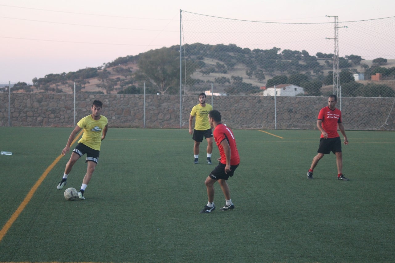 Algunas imágenes de la final y el tercer y cuarto puesto del torneo de verano de fútbol 7 disputado en Valverde de Leganés (01-08-2019)