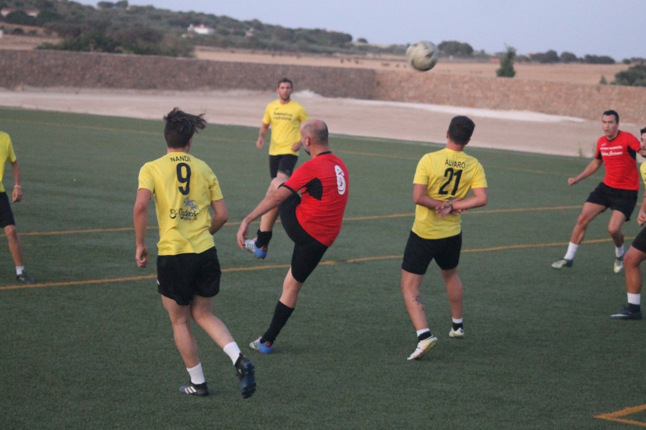 Algunas imágenes de la final y el tercer y cuarto puesto del torneo de verano de fútbol 7 disputado en Valverde de Leganés (01-08-2019)