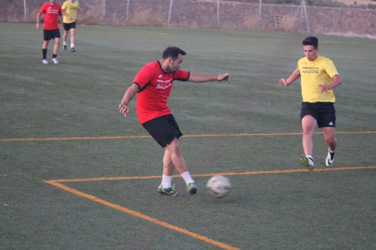 Algunas imágenes de la final y el tercer y cuarto puesto del torneo de verano de fútbol 7 disputado en Valverde de Leganés (01-08-2019)