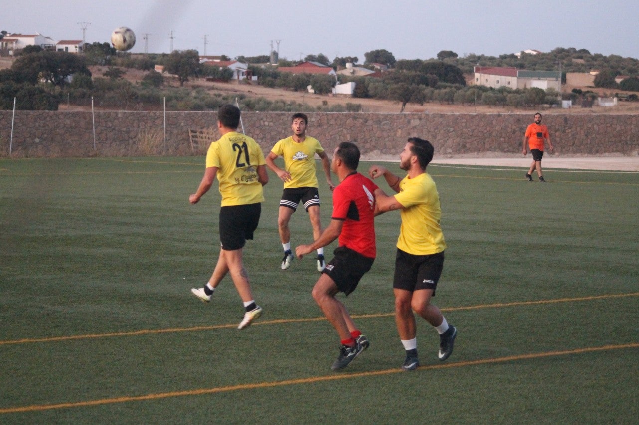 Algunas imágenes de la final y el tercer y cuarto puesto del torneo de verano de fútbol 7 disputado en Valverde de Leganés (01-08-2019)