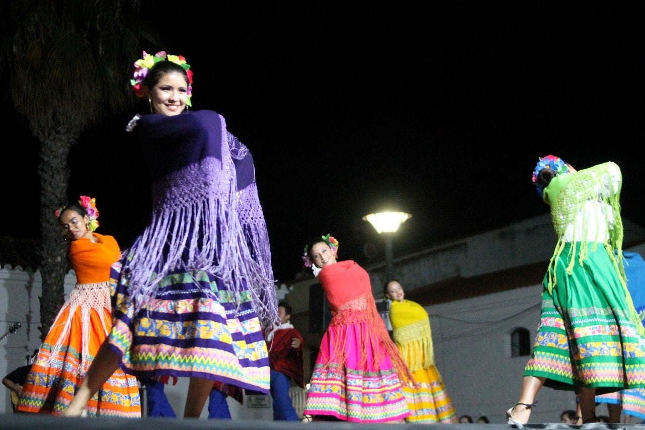 Algunas imágenes de las actuaciones de la 33ª Edición del Festival Folklórico de los Pueblos del Mundo de Extremadura (05-08-2019)