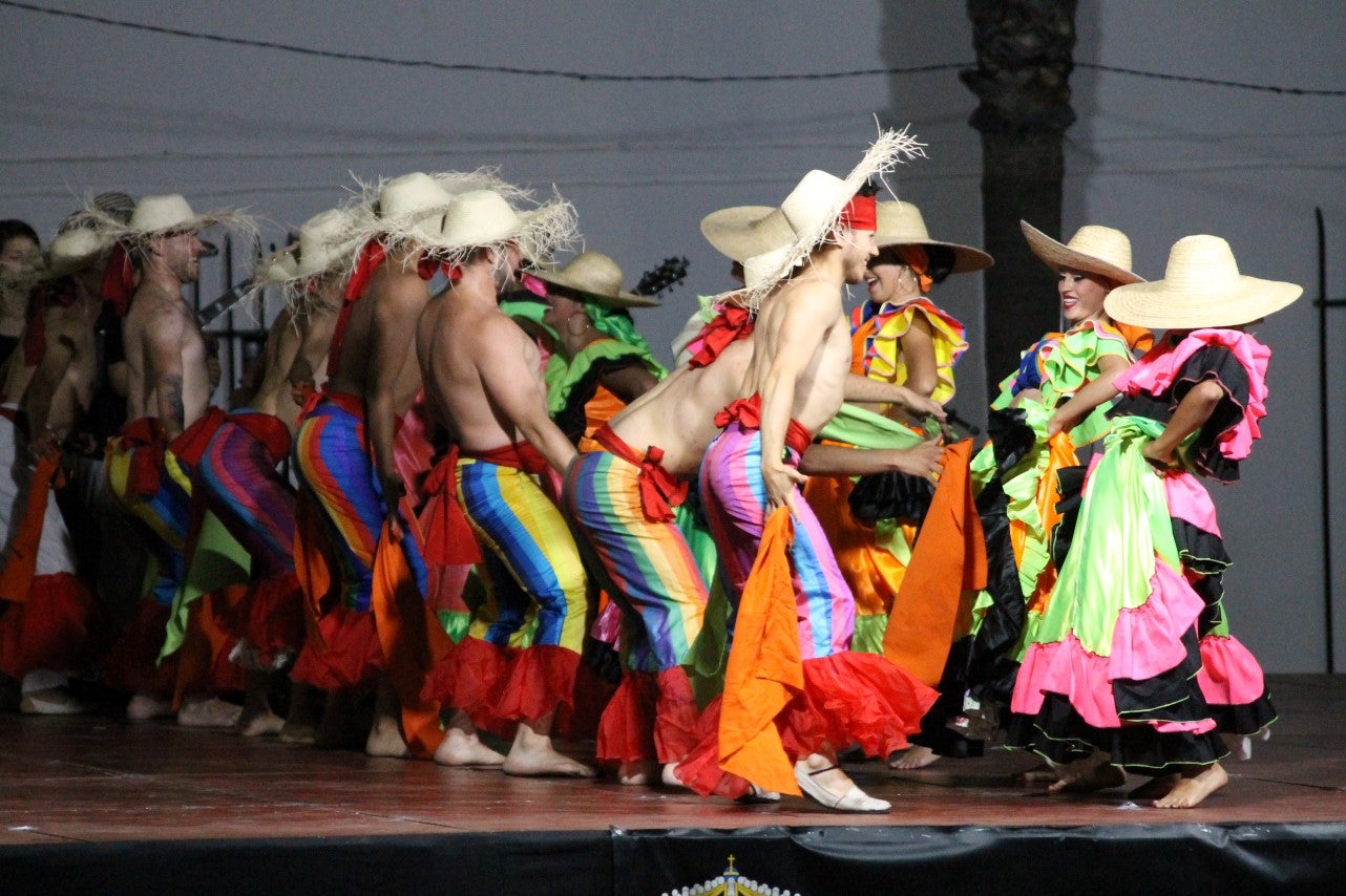 Algunas imágenes de las actuaciones de la 33ª Edición del Festival Folklórico de los Pueblos del Mundo de Extremadura (05-08-2019)