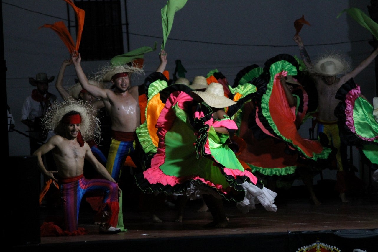 Algunas imágenes de las actuaciones de la 33ª Edición del Festival Folklórico de los Pueblos del Mundo de Extremadura (05-08-2019)