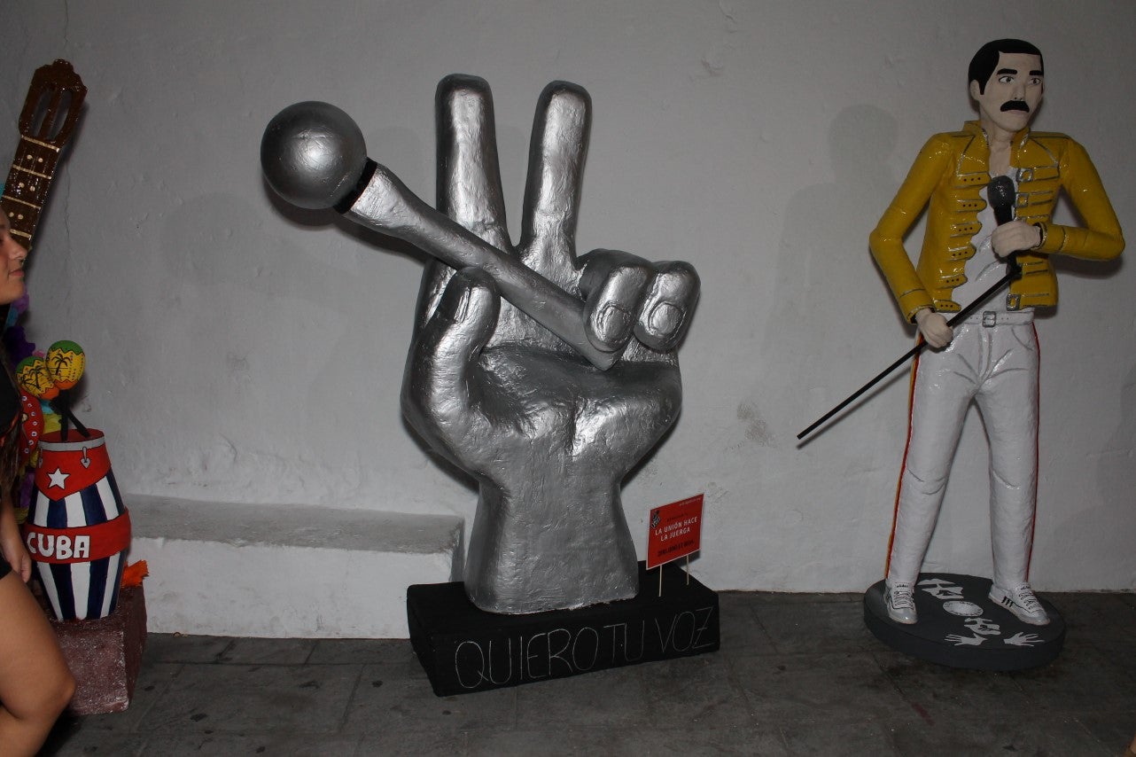 Algunas imágenes de la fiesta de 'Los Bartolos' celebrada en la plaza de la Constitución y sus alrededores (10-08-2019)