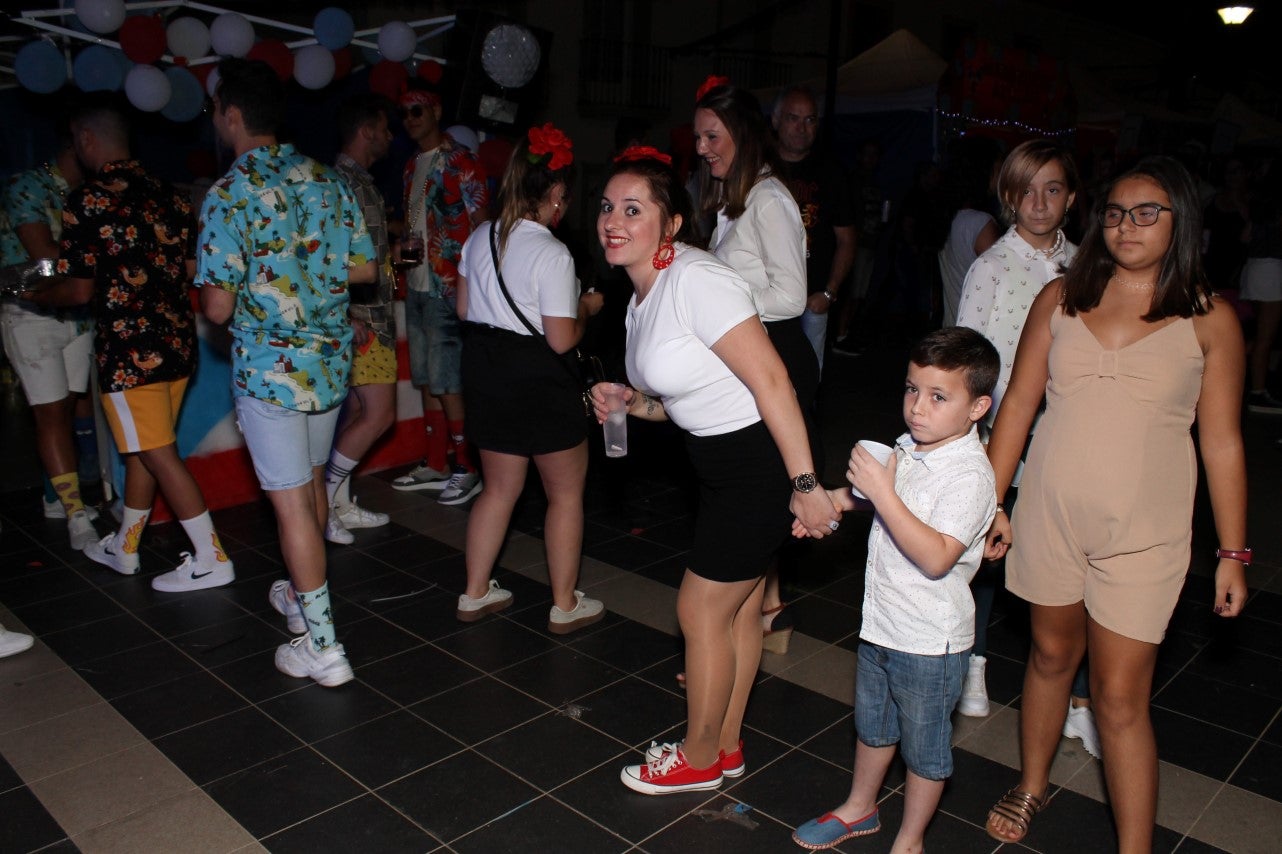 Algunas imágenes de la fiesta de 'Los Bartolos' celebrada en la plaza de la Constitución y sus alrededores (10-08-2019)
