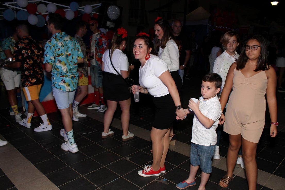 Algunas imágenes de la fiesta de 'Los Bartolos' celebrada en la plaza de la Constitución y sus alrededores (10-08-2019)