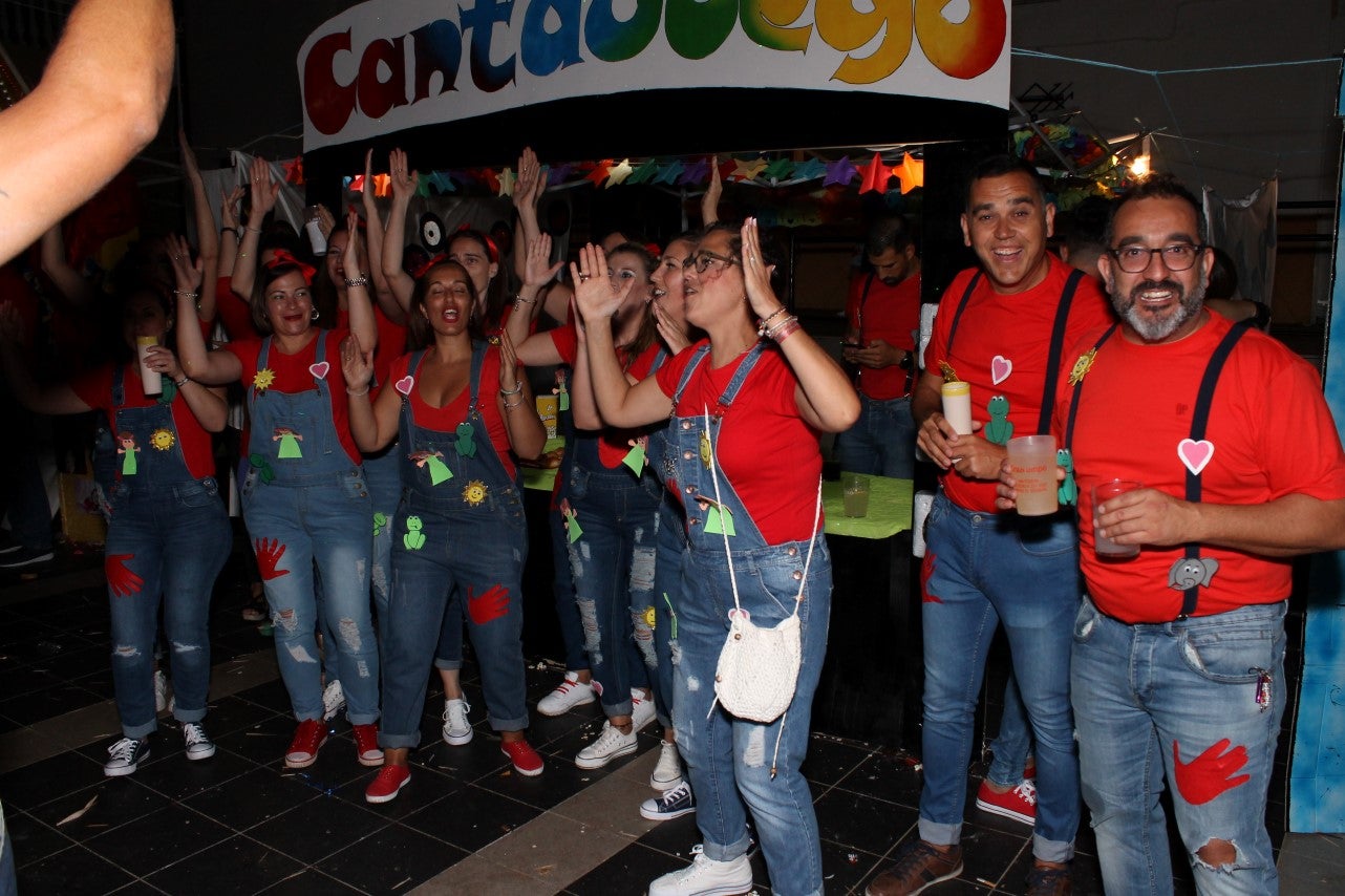 Algunas imágenes de la fiesta de 'Los Bartolos' celebrada en la plaza de la Constitución y sus alrededores (10-08-2019)