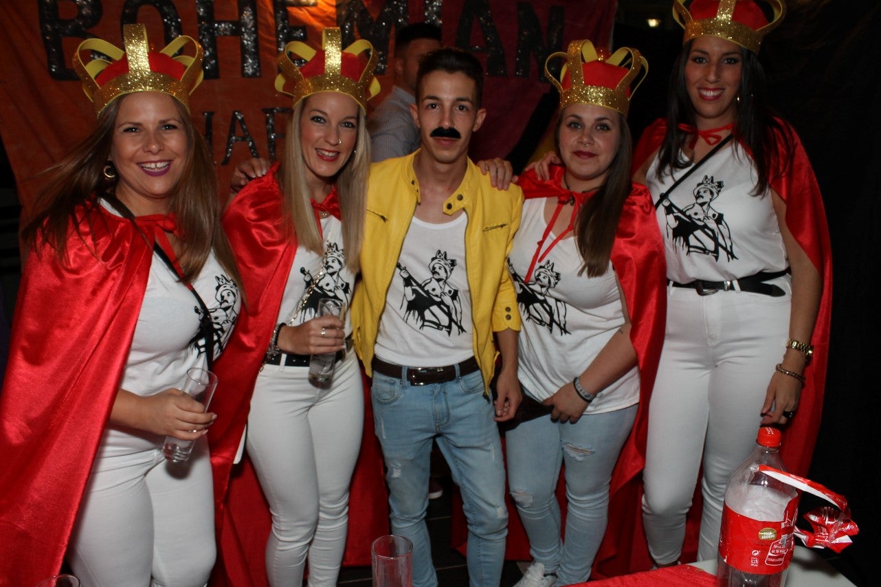Algunas imágenes de la fiesta de 'Los Bartolos' celebrada en la plaza de la Constitución y sus alrededores (10-08-2019)
