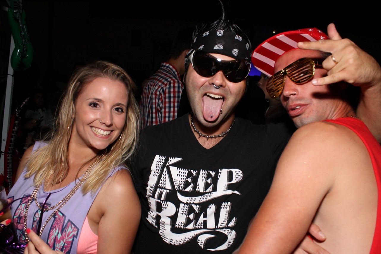 Algunas imágenes de la fiesta de 'Los Bartolos' celebrada en la plaza de la Constitución y sus alrededores (10-08-2019)