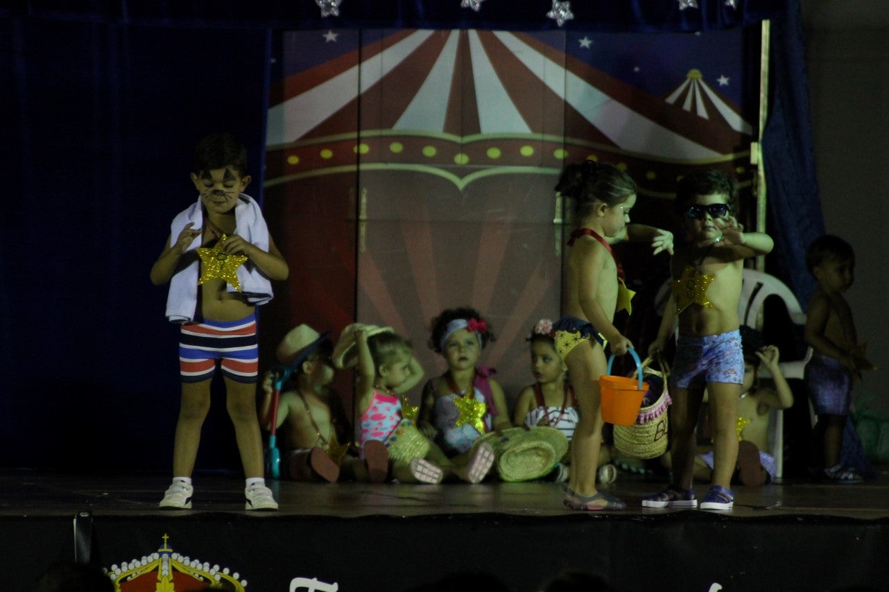 Imágenes del desfile infantil 2019 que tuvo lugar en la plaza de la Constitución (08-08-2019)