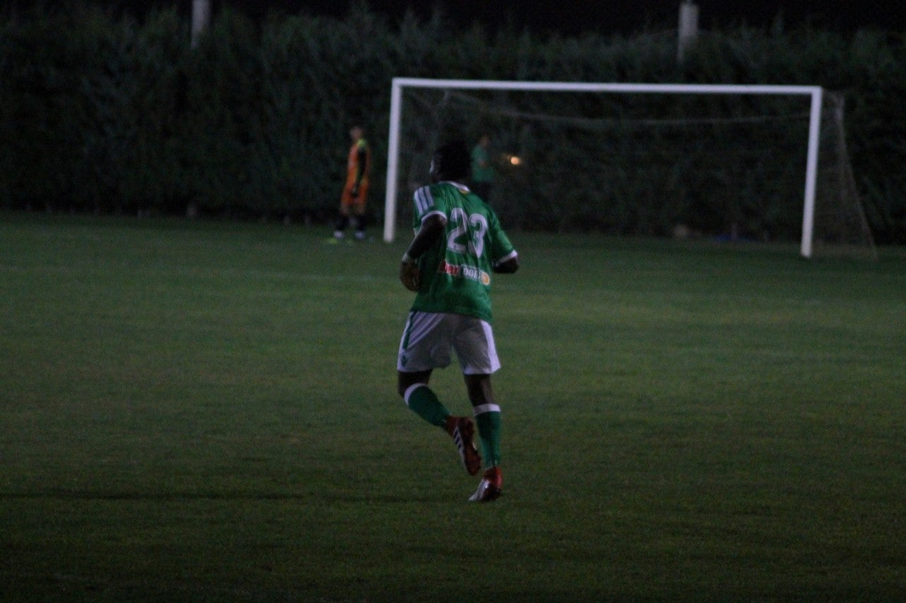Imágenes del XLVII Trofeo de Piedra Aguda disputado entre el Racing Valverdeño y el Aceuchal, en el Municipal de San Roque y que acabó con victoria local por 4-2 (14-08-2019)