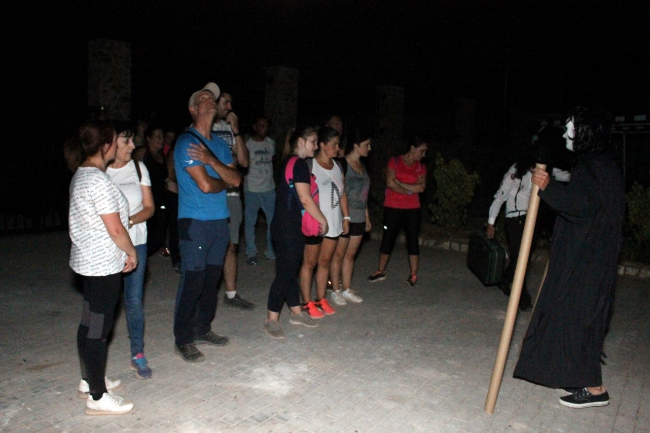 Algunas imágenes del pasaje del terror de la Ruta Nocturna 'La Diabla' (14-08-2019)
