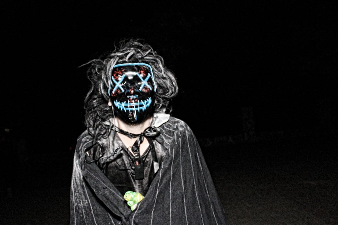 Algunas imágenes del pasaje del terror de la Ruta Nocturna 'La Diabla' (14-08-2019)