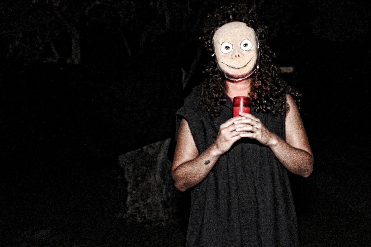 Algunas imágenes del pasaje del terror de la Ruta Nocturna 'La Diabla' (14-08-2019)