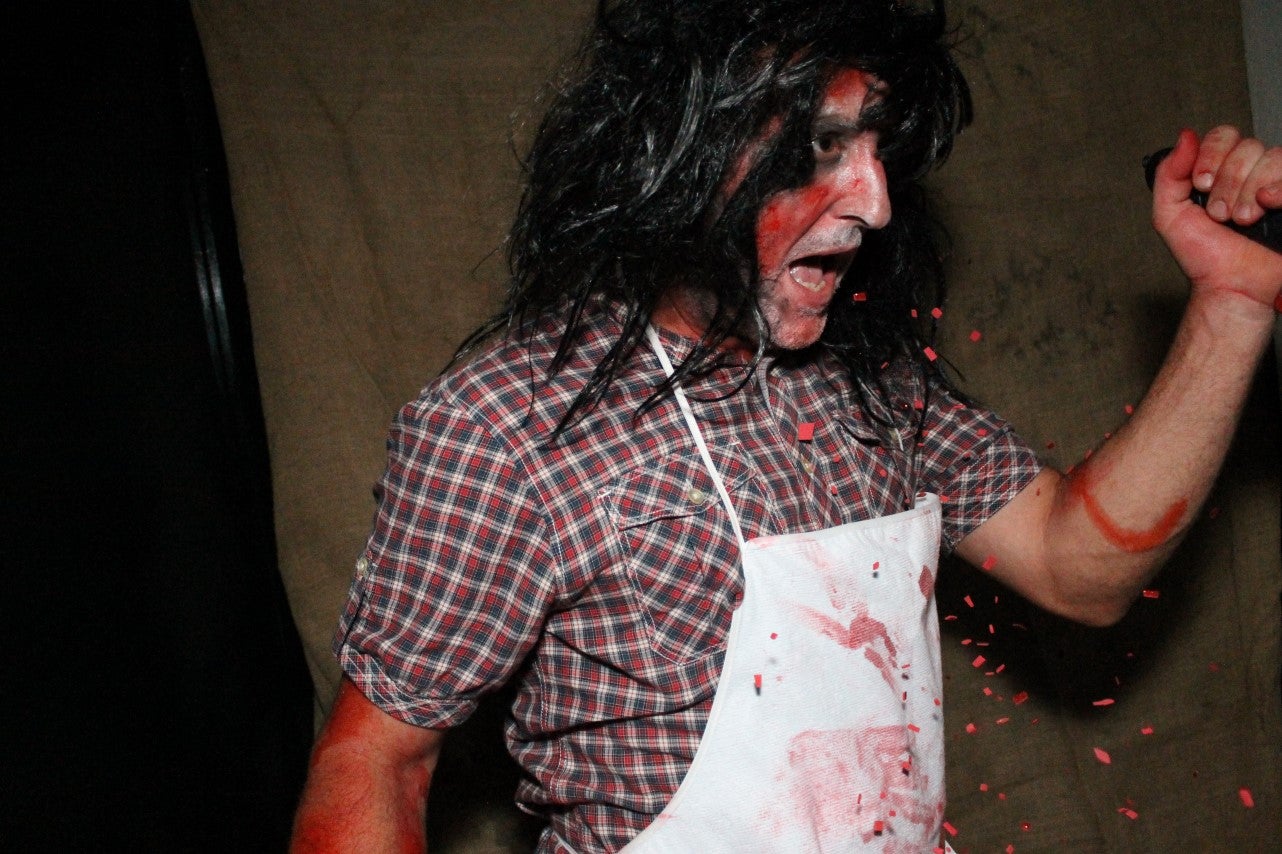 Algunas imágenes del pasaje del terror de la Ruta Nocturna 'La Diabla' (14-08-2019)