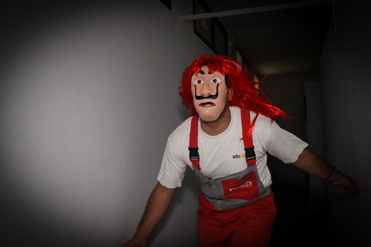 Algunas imágenes del pasaje del terror de la Ruta Nocturna 'La Diabla' (14-08-2019)