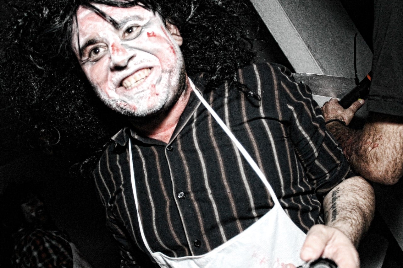 Algunas imágenes del pasaje del terror de la Ruta Nocturna 'La Diabla' (14-08-2019)