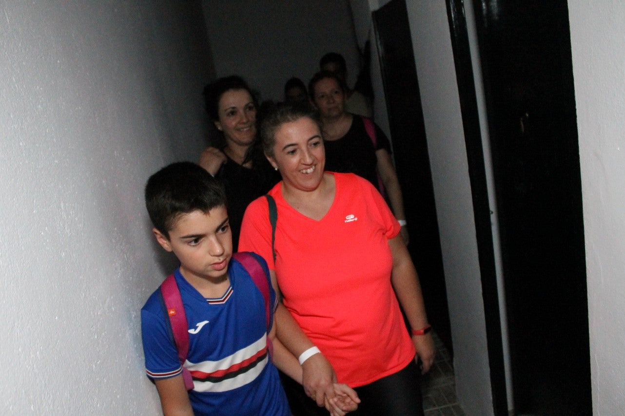 Algunas imágenes del pasaje del terror de la Ruta Nocturna 'La Diabla' (14-08-2019)