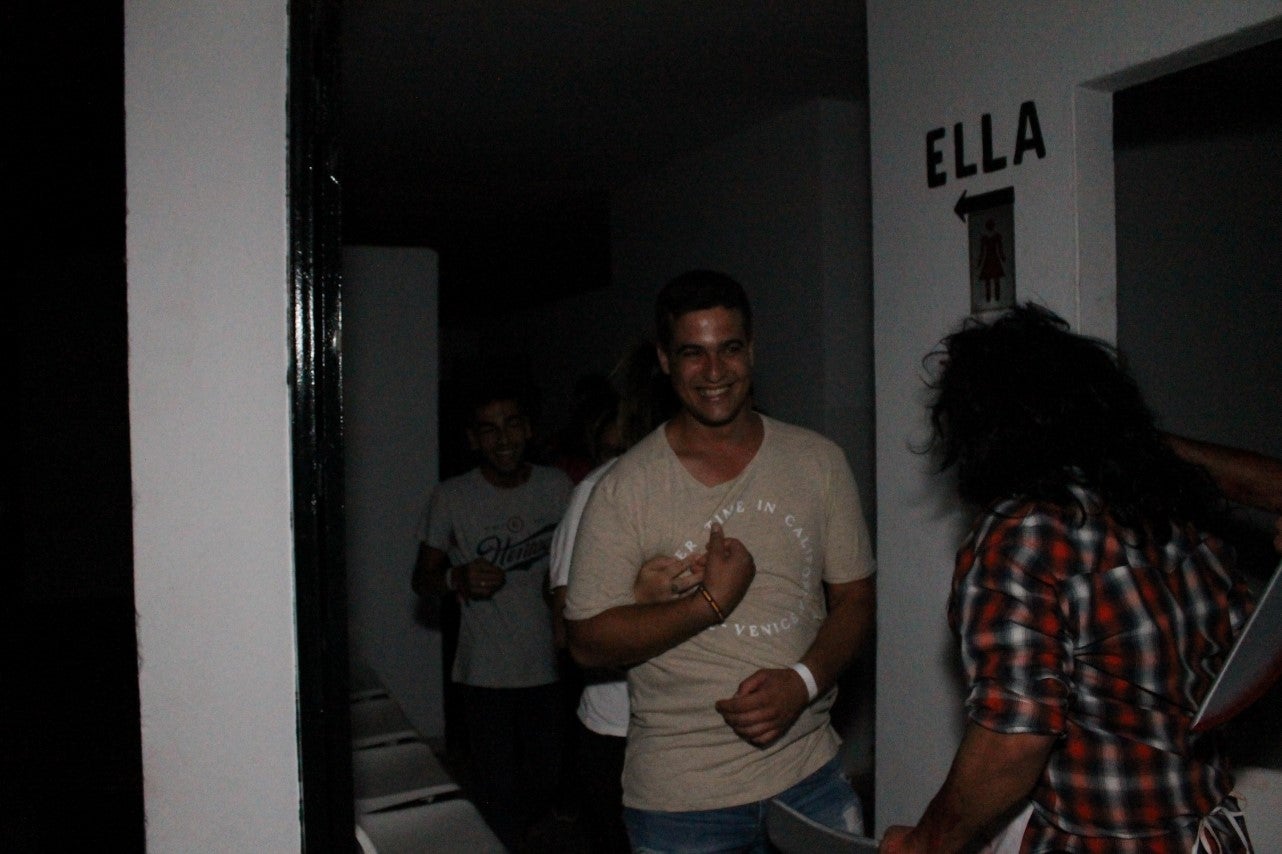 Algunas imágenes del pasaje del terror de la Ruta Nocturna 'La Diabla' (14-08-2019)