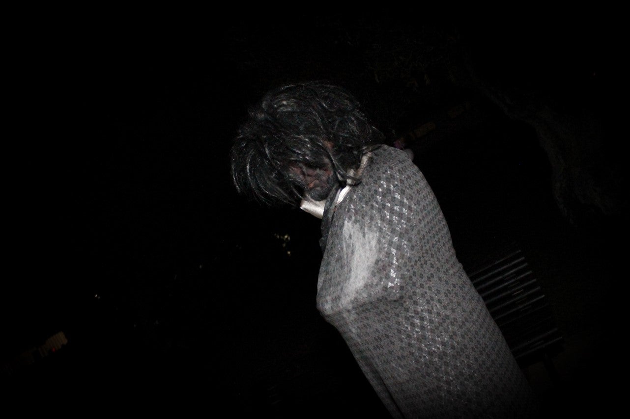 Algunas imágenes del pasaje del terror de la Ruta Nocturna 'La Diabla' (14-08-2019)