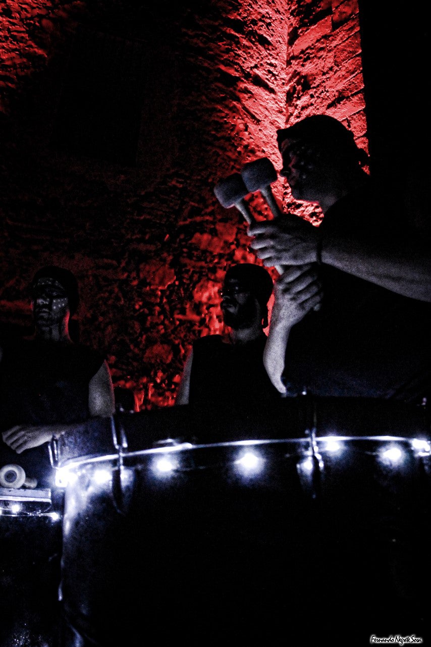 Imágenes del espectáculo de la Fuga de la Diabla celebrado en Valverde de Leganés (17-08-2019)