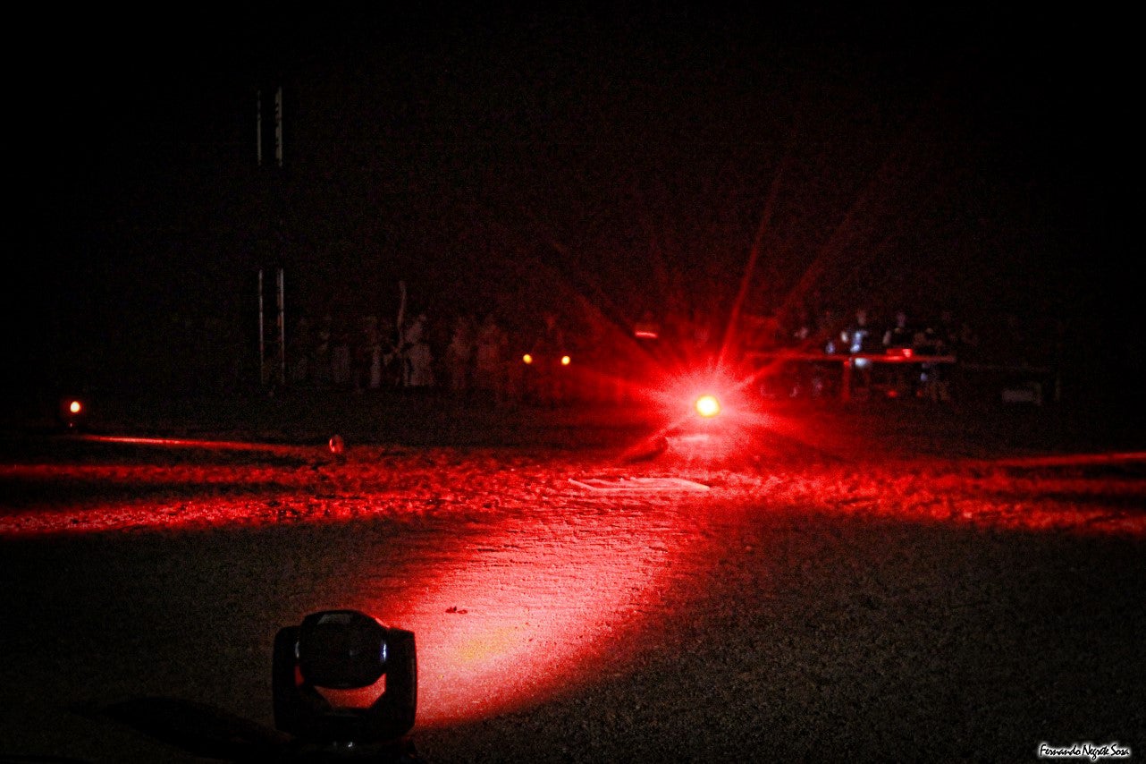 Imágenes del espectáculo de la Fuga de la Diabla celebrado en Valverde de Leganés (17-08-2019)