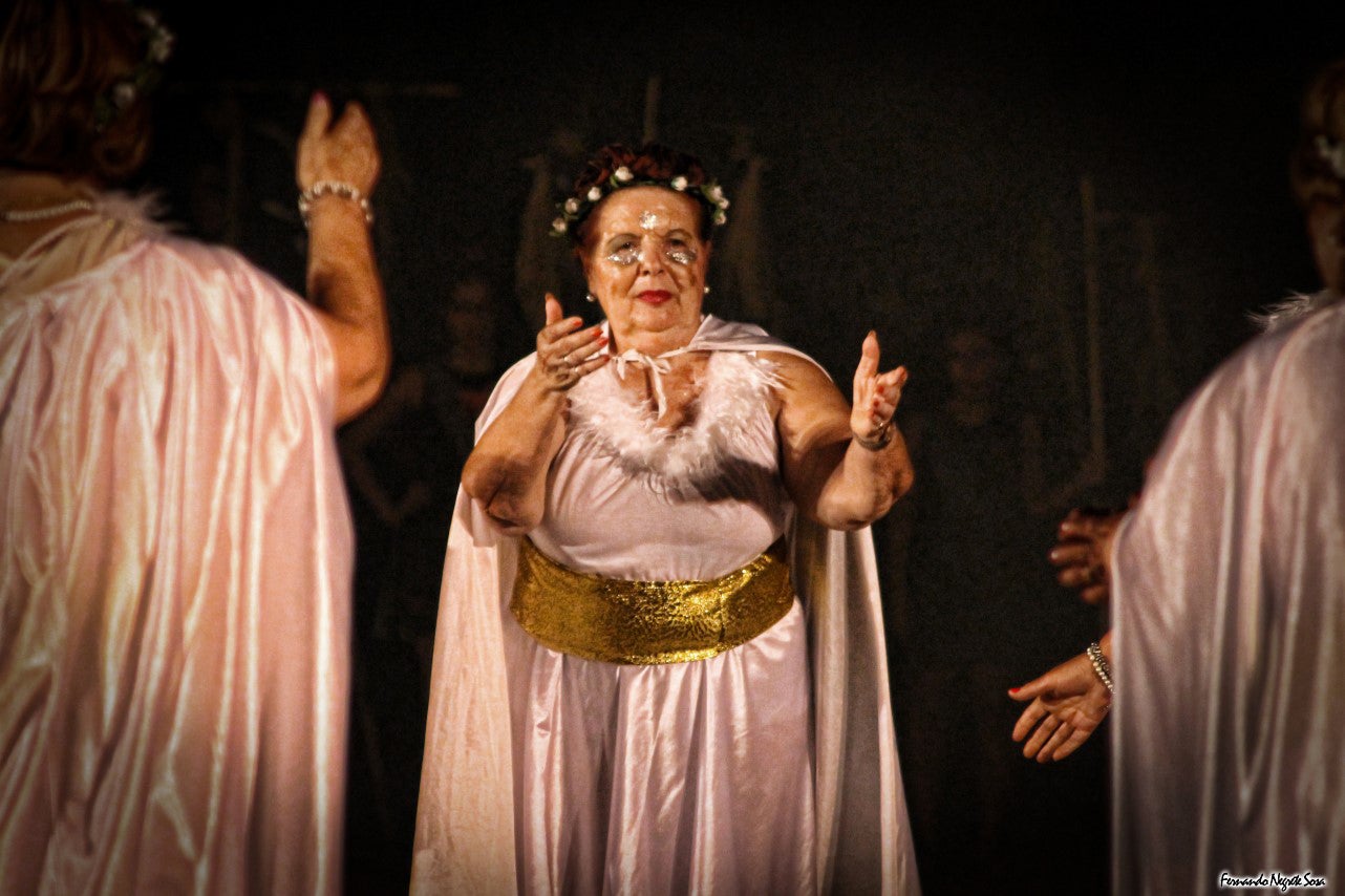 Imágenes del espectáculo de la Fuga de la Diabla celebrado en Valverde de Leganés (17-08-2019)