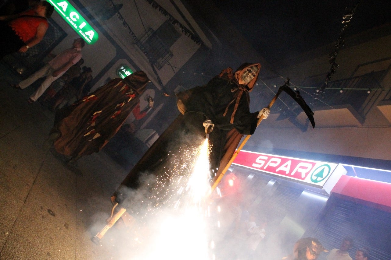 Algunas imágenes de las actividades del viernes 16 de agosto en el espectáculo 'La Fuga de la Diabla' (16-08-2019)