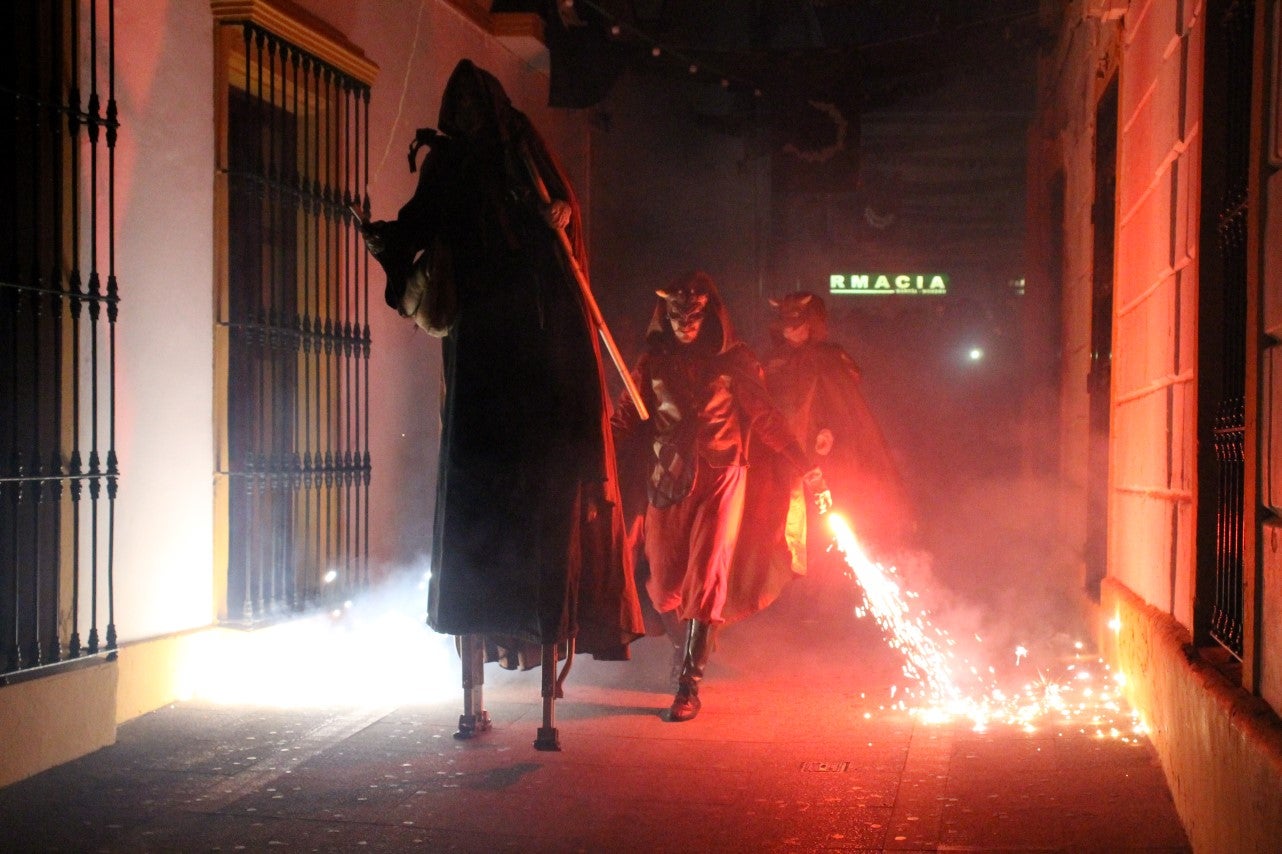 Algunas imágenes de las actividades del viernes 16 de agosto en el espectáculo 'La Fuga de la Diabla' (16-08-2019)
