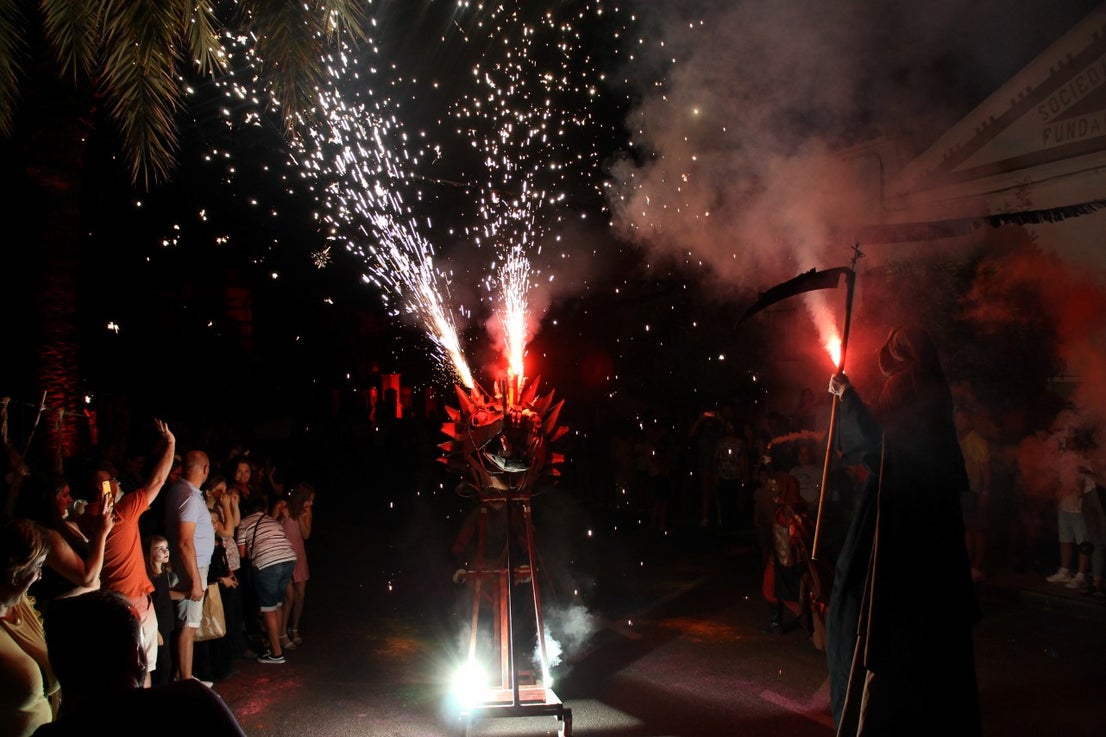 Algunas imágenes de las actividades del viernes 16 de agosto en el espectáculo 'La Fuga de la Diabla' (16-08-2019)