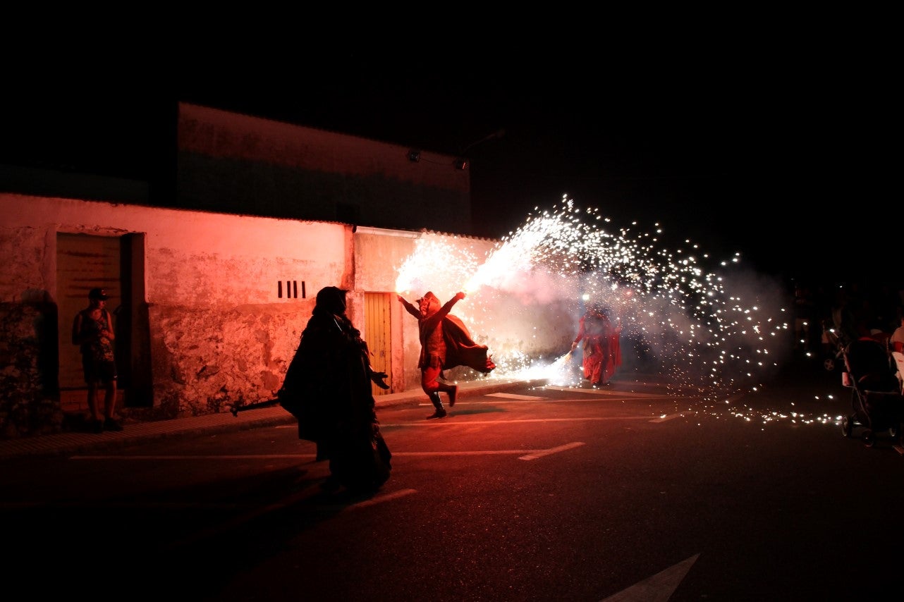 Algunas imágenes de las actividades del viernes 16 de agosto en el espectáculo 'La Fuga de la Diabla' (16-08-2019)