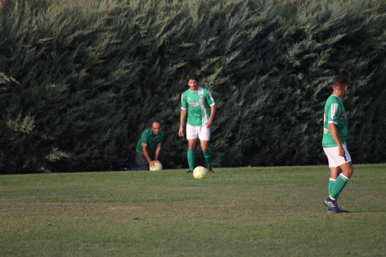 Algunas imágenes del encuentro de la quinta jornada de liga de Tercera División disputado en el Municipal de San Roque y que acabó en empate a cero. (22-09-2019)