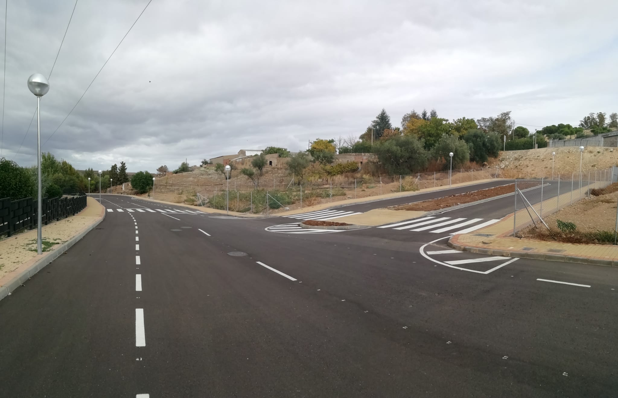 Nuevo vial del 'Vergel'