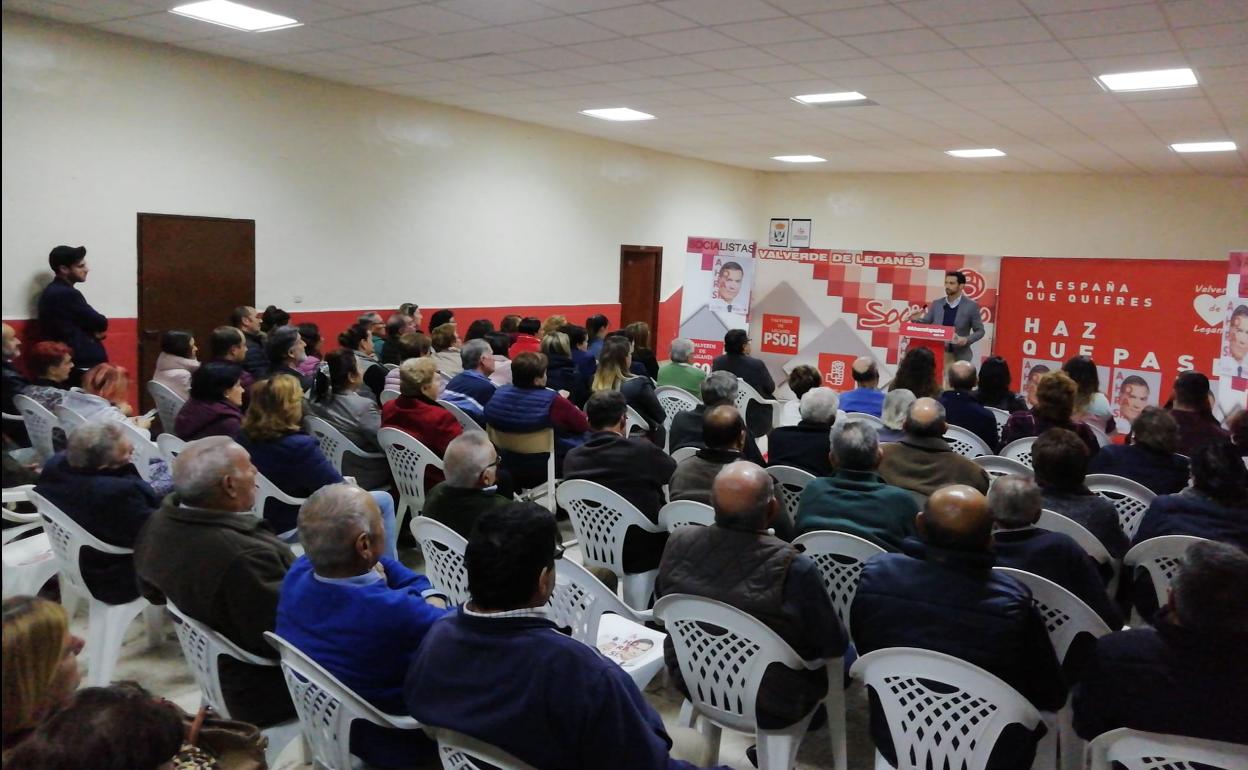Mitin del PSOE